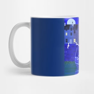 The Blue Boat Mug
